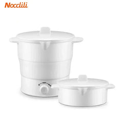 Foldable Electric Cooker Mini Multifunction Hot Pot Food Steamer Cooking Machine for Dormitory NoodleCooker   multi cooker