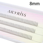 A/M Type A False Eyelashes 8-12mm Mix Fake Lashes Natural Fairy Lash Korean Makeup Individual Cluster Eye Lashes