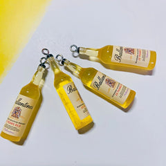 10Pcs Drink Alcohol Wine Bottle Charms for Pendant Jewelry