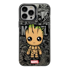 Marvel Sipiderman Groot- Phone Case for iPhone 15 16 Pro Max 11 13 Pro 14 Plus 12 11Pro 15Pro Max Shockproof Soft Cover