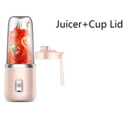 Portable Juicer Cup Smoothie Blender 6 Blade Blender Bottle  Household Fruit Juicer Cup USB Rechargeable Juicer Kitchen Tool