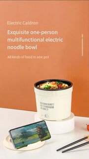 Home Student Dormitory Small Electric Cooker Electric Cooker Multifunctional Electric Cooker Small Mini Instant Noodles Pot